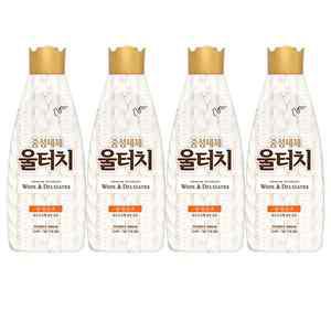 피죤 울터치 용기, 1L, 4개