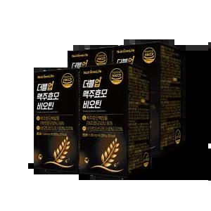 [+밀크씨슬X쇼핑백 증정]뉴트리원 더블업 맥주효모 비오틴 3+1박스(12개월분) 독일산 고함량