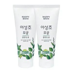 해피바스 어성초 모공 클렌징폼 200g x2