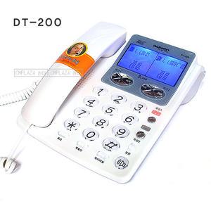 DT-200 2국선전화기 헤드셋겸용 2라인전화기 사무용