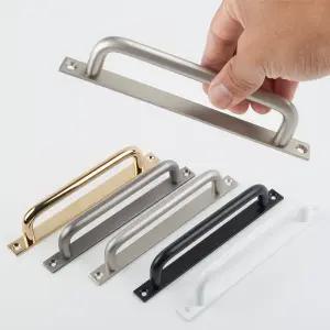 가구 중문 미닫이문 전면고정 중문 미시오슬림 판손잡이 10x15x168mm