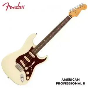 펜더 일렉기타 Fender USA American Professional II Stratocaster RW Olympic White 011-3900-705