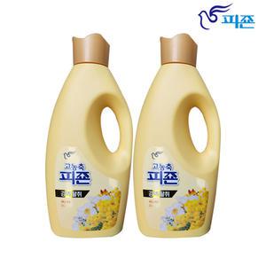 피죤 강력탈취 고농축 섬유유연제 용기 2L 2개 써니가든
