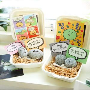 반려돌 돌맹이 애완돌 스톤 귀여운 돌키우기 장식돌 인테리어소품 4종