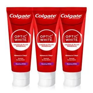 콜게이트 옵틱화이트 다즐링 화이트 치약 100g x 3개