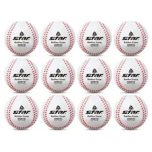 스타스포츠 New 고무 연식야구공(12개입)