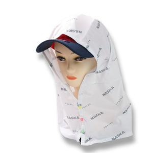 후드형 NASKA얼굴 햇빛 가리개 골프 봄 여름 썬블록 그늘막 여성 남성 썬캡 등산 농사 모자