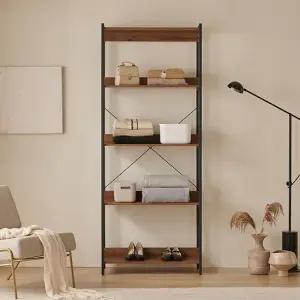 삼익가구 브랜티 철제 드레스룸 시스템 옷장 800 5단 선반장