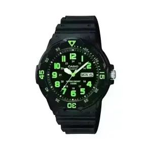 CASIO 카시오 MRW-200H-3B 우레탄밴드 수능시계