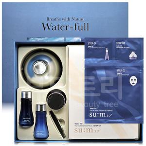 숨37 워터 풀 마린 릴리프 젤 크림 120ml 대용량 세트