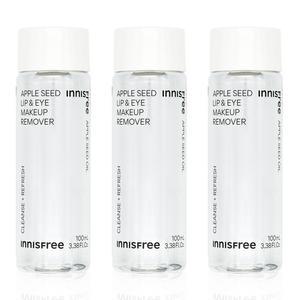 [이니스프리] 이니스프리 애플씨드 립앤아이 메이크업 리무버 100mL 3개