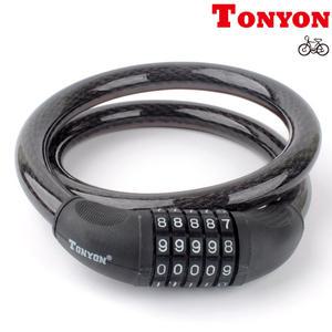 TY-462 5단 비밀번호 자물쇠/20mm두께/1000mm길이/오토바이/자전거열쇠/카트/니어카/유모차/잠금장치