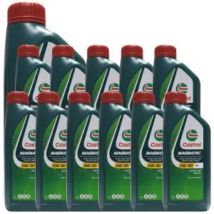 캐스트롤 마그네틱 SQ C3 5W30 1L x 12개 1박스 가솔린 디젤 겸용 100% 합성 엔진오일 (SQ 업그레이드 신제품) 벤츠 MB 229.52 BMW LL-04