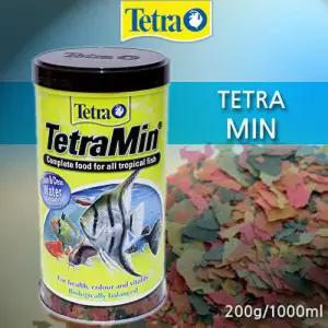 (독일) 테트라민 100ml 250ml / 열대어 관상어 구피 네온 몰리 플래티 엔젤 먹이 사료 밥 부상성 플레이크