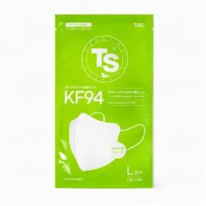 [웰빙창고] KF94 마스크 100매 TS 티마 가드 레모나 대형