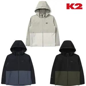 [롯데백화점]케이투 남성 간절기 방풍 기능성 고어텍스 윈드스토퍼 바람막이 자켓