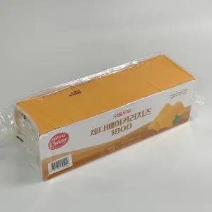 [아이스박스 무료포장] 서울우유 체다 베이커리 슬라이스 치즈 1.8kg 100매 대용량