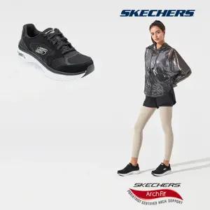 스케쳐스  여성 아치핏 디럭스 워킹화