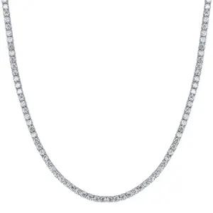 [한국금다이아몬드] *롯쇼페특가* 14K 1부 랩 다이아 테니스 목걸이 4프롱 다