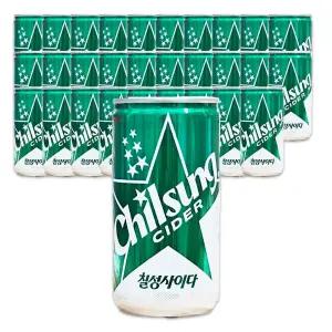 롯데칠성음료 칠성사이다 190ml 30개