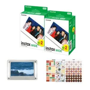 [한국후지필름] 인스탁스 와이드필름 4P (40매) + 선물세트