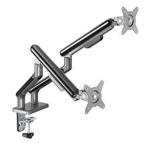 엔산마운트 NEO-25 그레이 듀얼 모니터암 (밀알)