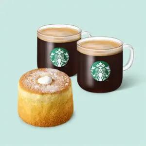 [스타벅스] 부드러운 디저트 (HOT) 세트
