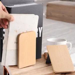 [하프클럽/셀러허브_여성트랜드패션]PrimeBulk 원목 2p(13x8cm) L자형 북엔드