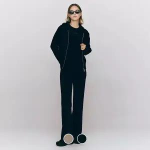 415505 여 슬림 스트레이트 풀밴딩 팬츠