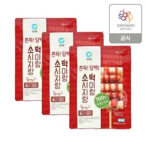 [청정원] 소떡소떡 소시지랑 떡이랑 440g(100gx4개입) 3개