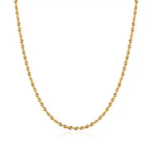 14K 글램 2.3mm 트위스트 이태리 체인 목걸이 IRN40659