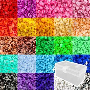 디폼블럭 8mm 10000pcs 27색상 세트 도안