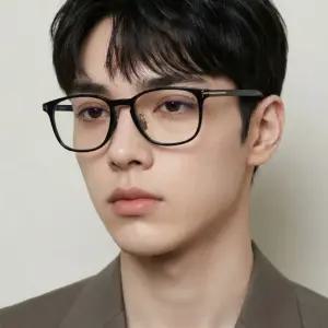 블루라이트차단 안경테 TF5918DB 001 명품 얇은 사각 뿔테 시력보호