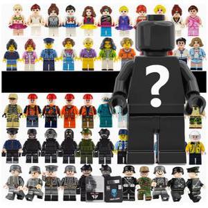 레고 호환 피규어 사람 인형 조립 장난감 랜덤 100개