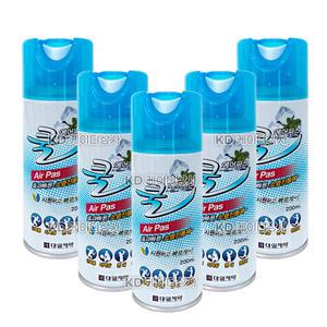 대일제약 쿨 에어파스 스프레이 200mlx5개 대일 뿌리는 파스