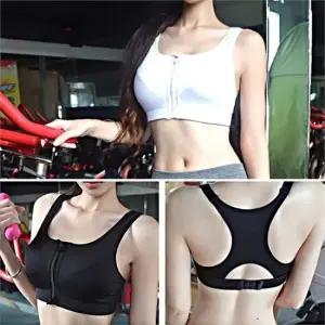 [오노마] ONM 스포츠웨어 스포츠브라 앞지퍼 브라탑 운동 이너웨어 8830571)