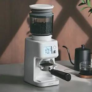 [위즈웰]위즈웰 홈 프로 커피그라인더 WSG9018 전동 자동 핸드밀 가정용 기계 분쇄기 81단계