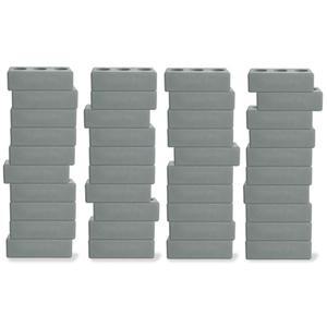 시멘트벽돌블럭 블럭세트 푹신한블럭 블록놀이 40pcs 유아 운동회 회색 유치원 교회 가벼운