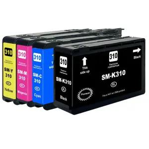 [삼성] INK-K310 삼성재생 호환잉크 ( 검정+파랑+빨강+노랑) 세트 SL-J3520W SL-J3523W SL-JJ3525W SL-J3560FW SL-J3570FW