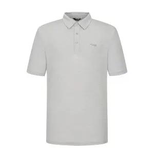 [핑]골프 남성 핀스트라이프 카라 반팔 티셔츠 111E2TO004-GY_BP