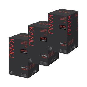 카누 미니 마일드 로스트 아메리카노 100T+20T(120T) x3개