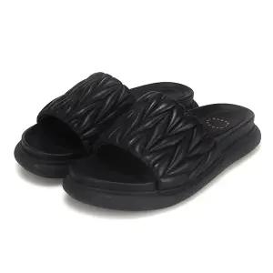 [BABARA][본사운영] 바바라 양가죽 데일리 쿠션몰드 여성슬리퍼 2cm_AAG337