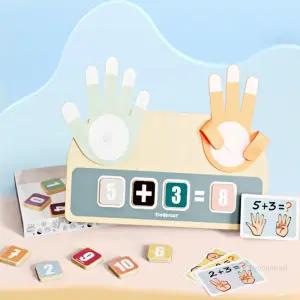 HM 손가락을 이용한 유아수학교구 숫자학습 학습장난감