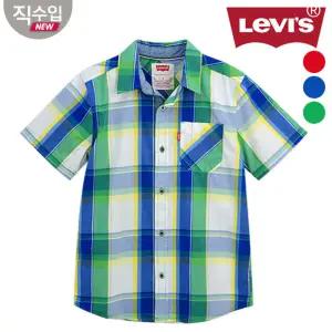 [보리보리/리바이스 키즈]반팔 셔츠B VOM13QSH44 (주니어)