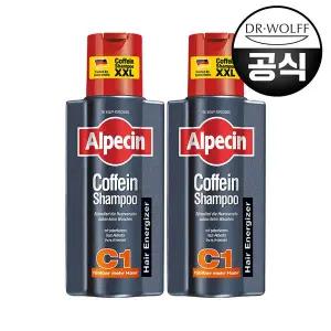 [알페신] 카페인 샴푸 C1 (모발 강화) 375ml X 2