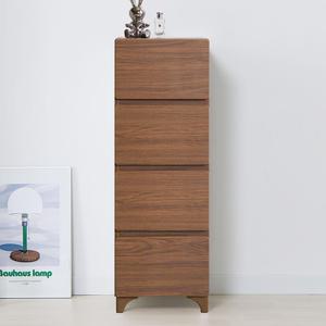 투유 슬림 서랍장 낮은 틈새 안방 미니 4단 400