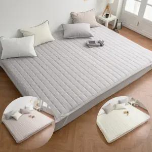 국산 알러지누빔 침대패드 파스텔톤 킹사이즈패드 12종선택