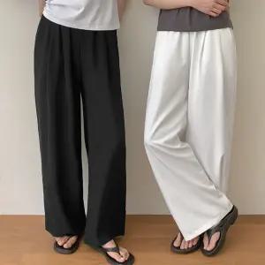 [제작] 찰랑이지 썸머 와이드 밴딩 팬츠 82967 빅사이즈 여성의류