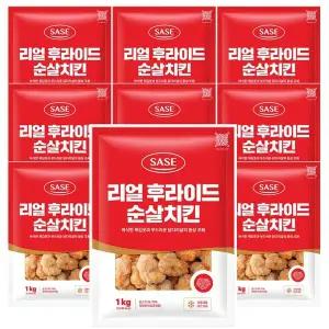 사세 리얼 후라이드 순살치킨 1kg 10봉