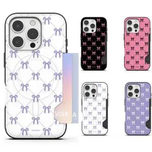 아이폰17 16 15 프로 프로맥스 케이스 정품 TRY 리본 듀맥 범퍼 맥세이프케이스 2장카드수납